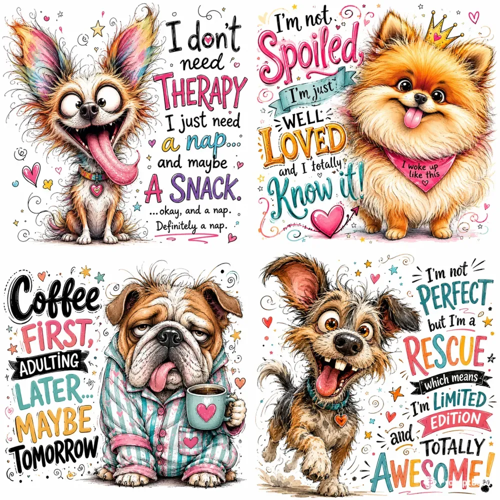 Funny Dogs Quote Generator
