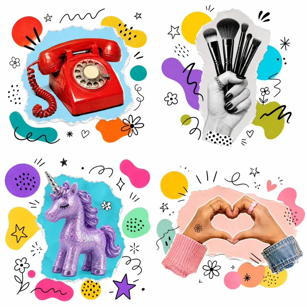 Mixed Media Collage Tools