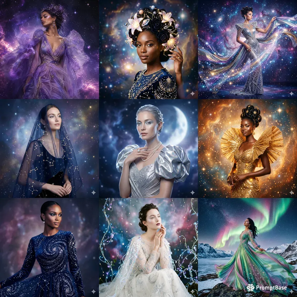 Celestial Flower Fashion