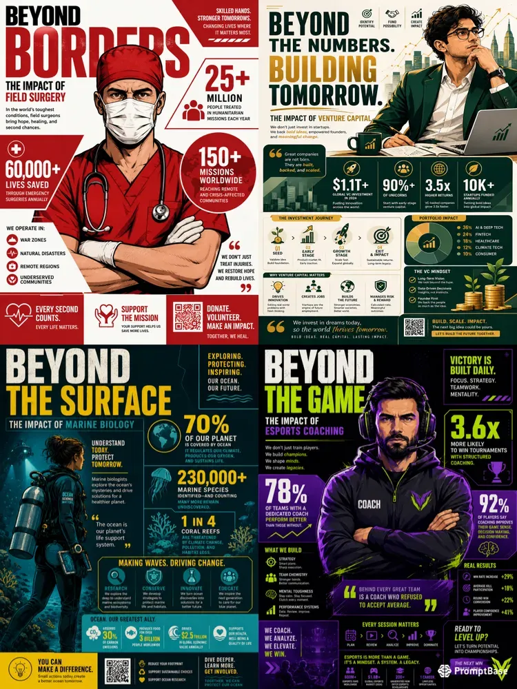 Editorial Bold Infographic Art