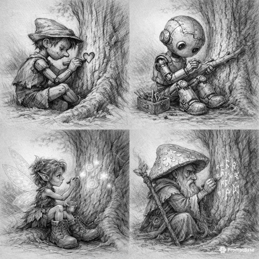 Whimsical Pencil Story Kits