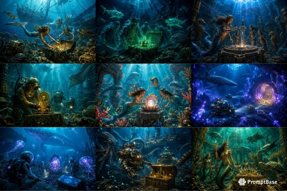 Undersea Treasure Hunt Generator