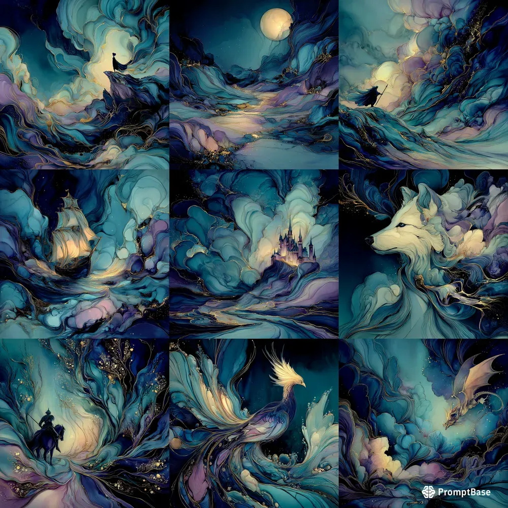 Fantasy Atmospheric Cover Art
