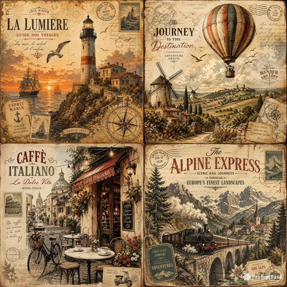 Vintage Travel Posters