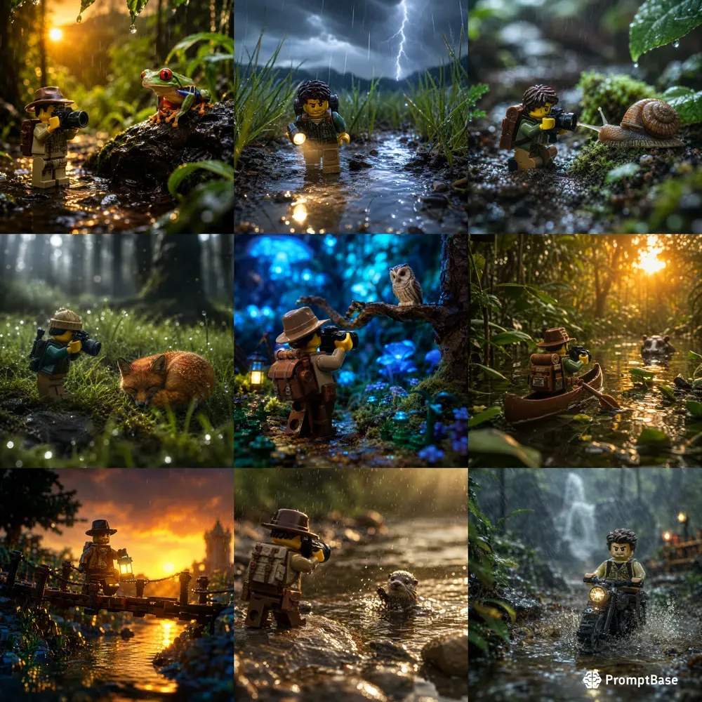 Lego Adventure Macro Photography Packs
