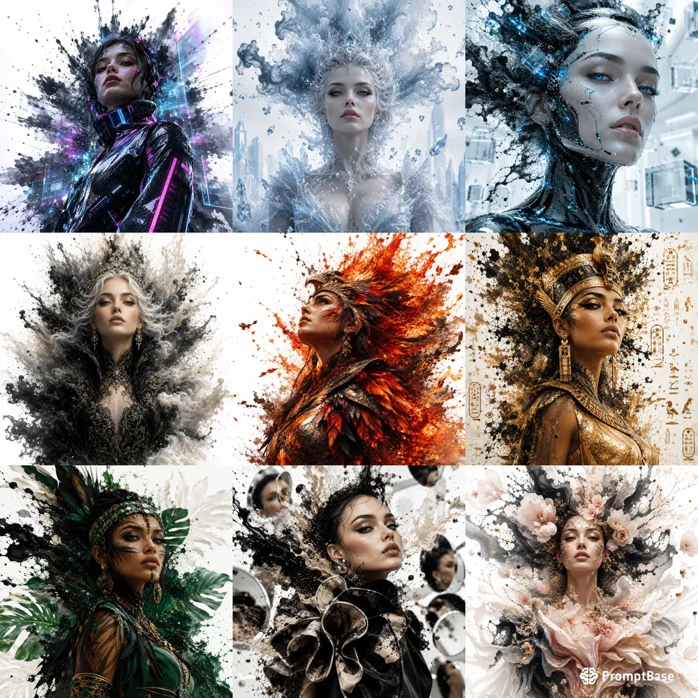 Luxury Dispersion Portraits