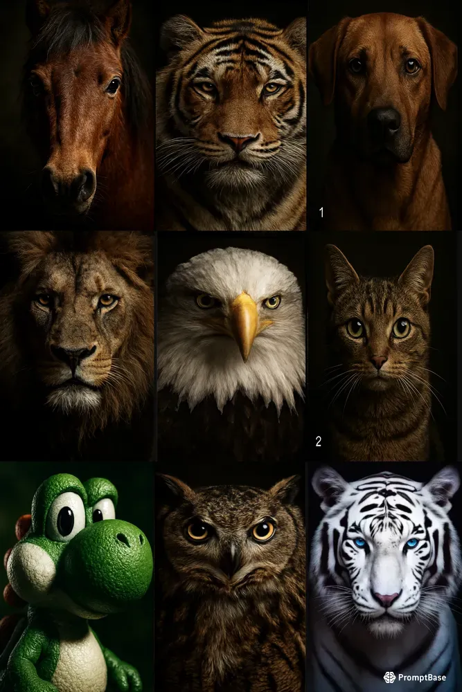 Real Animal Portraits