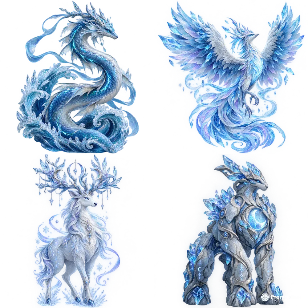 Frostbound Mythic Cliparts