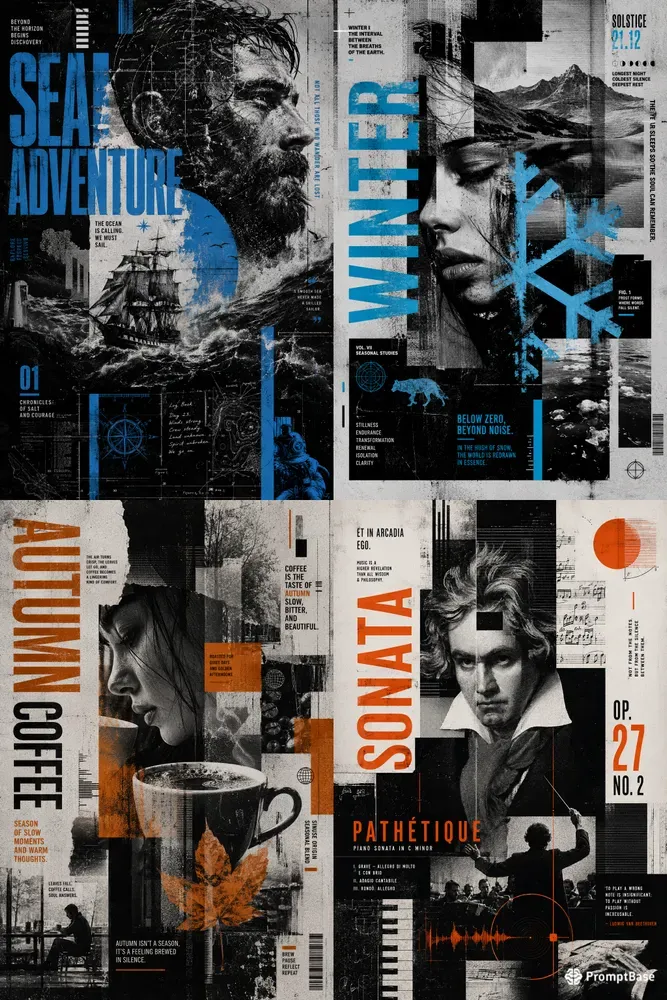 Editorial Collage Generator