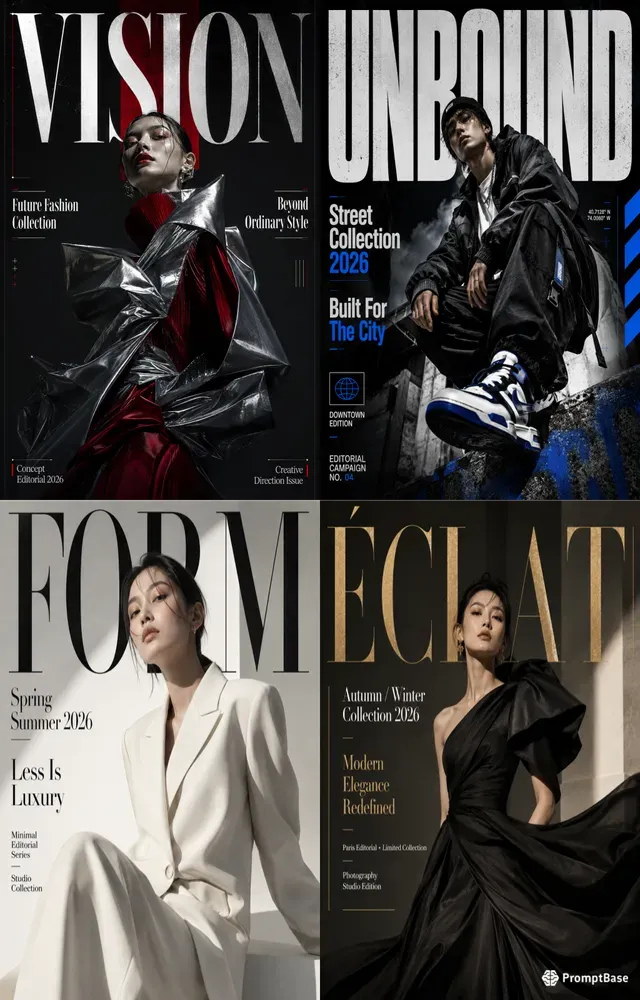 Editorial Fashion Poster Generator