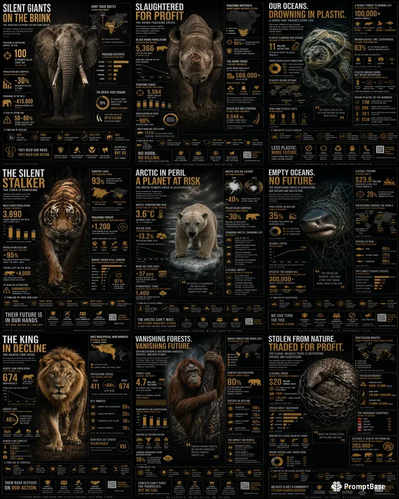 Cinematic Infographic Art