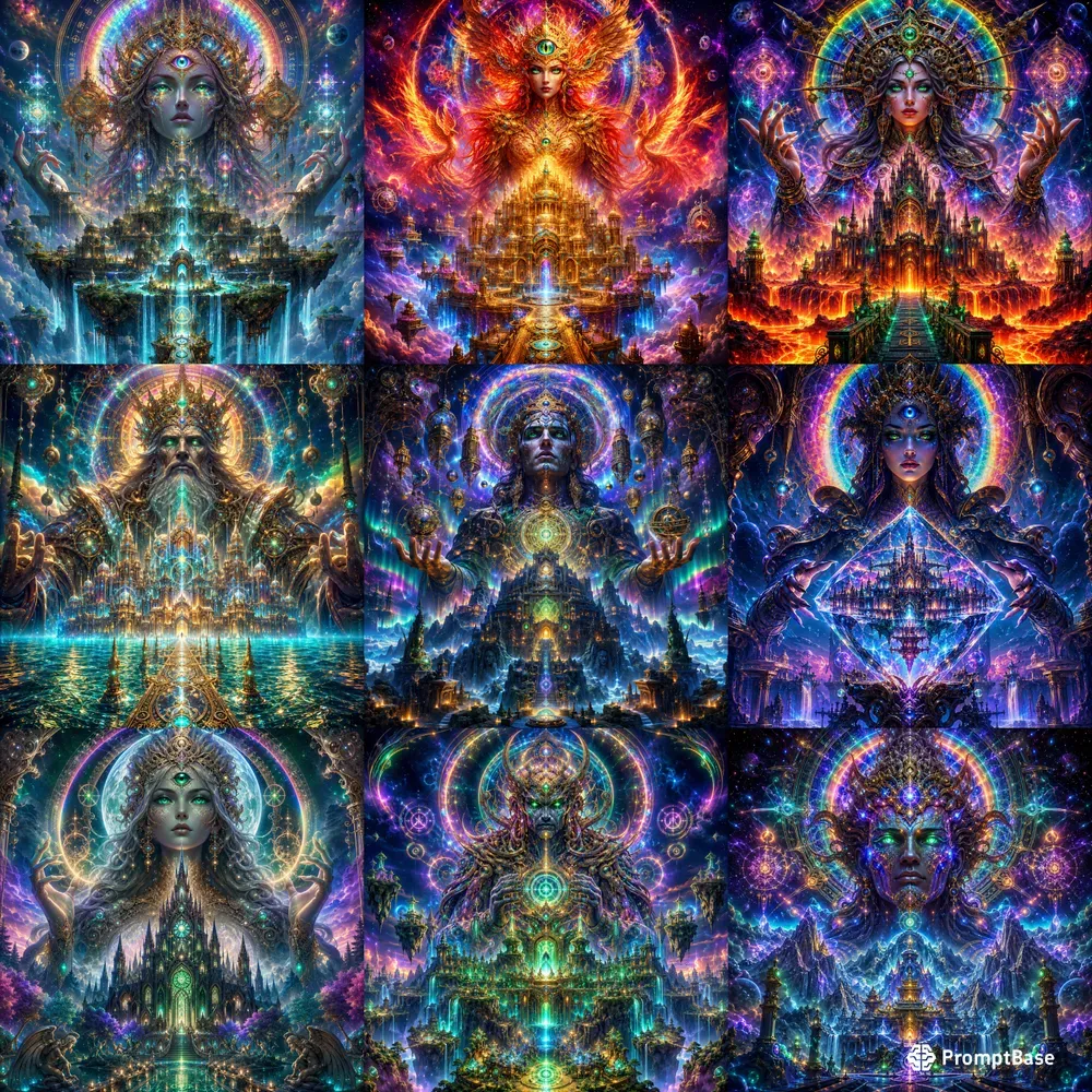 Celestial Third Eye Fantasy Posters