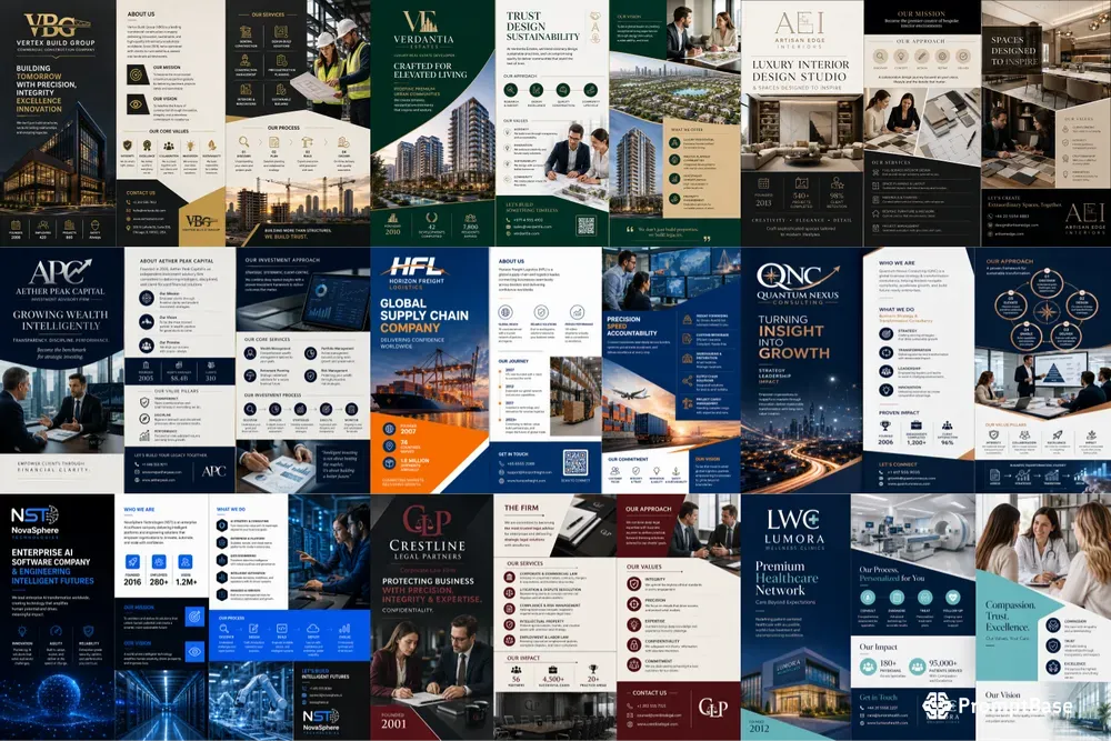Elite Corporate Brochure Suites