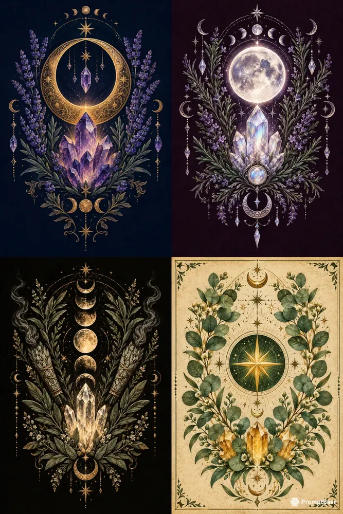 Witchy Aesthetic Wall Art