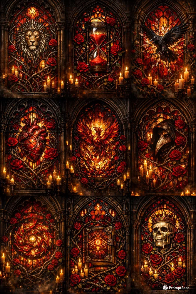 The Gothic Glass Collections