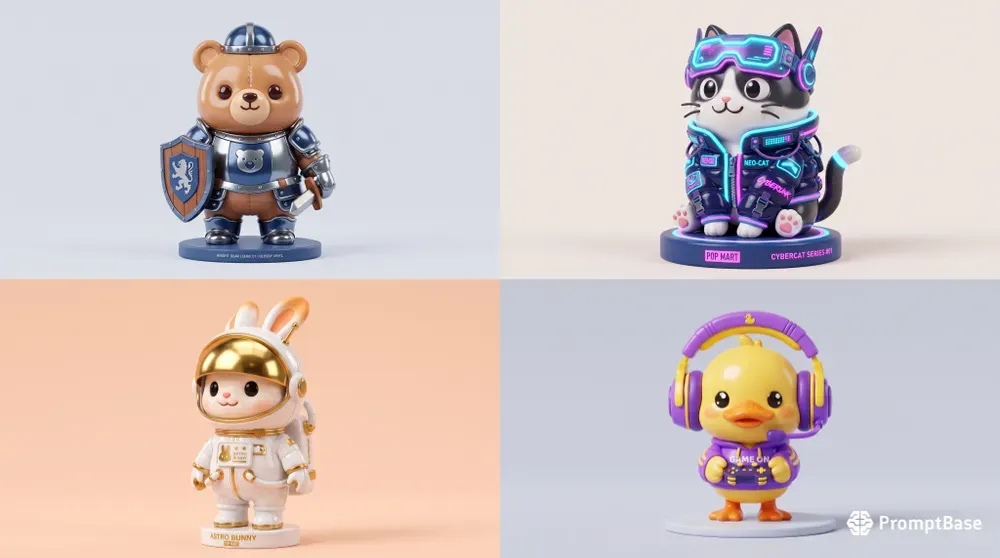 3D Cute Chibi Blind Box Toys