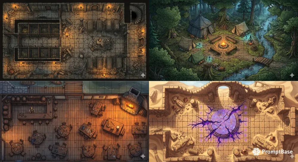 Ttrpg Fantasy Battle Maps