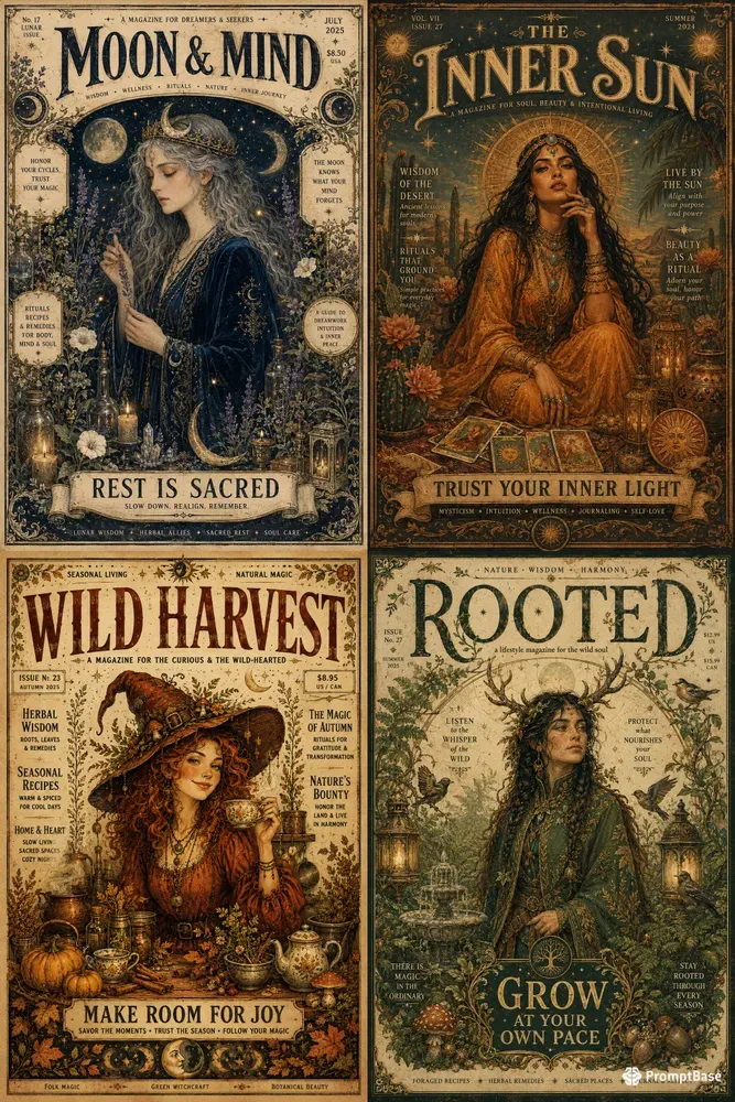 Mystical Comfort Magazines