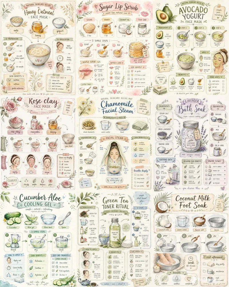 DIY Skincare Visuals