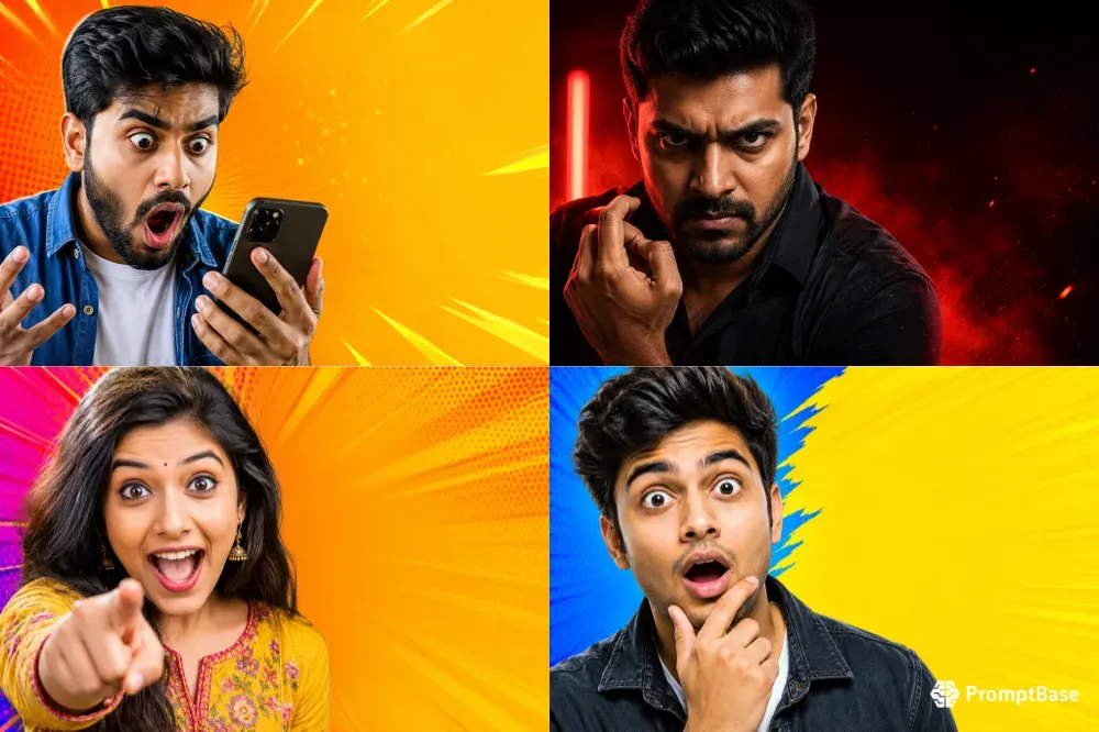 Viral Indian YouTube Thumbnails