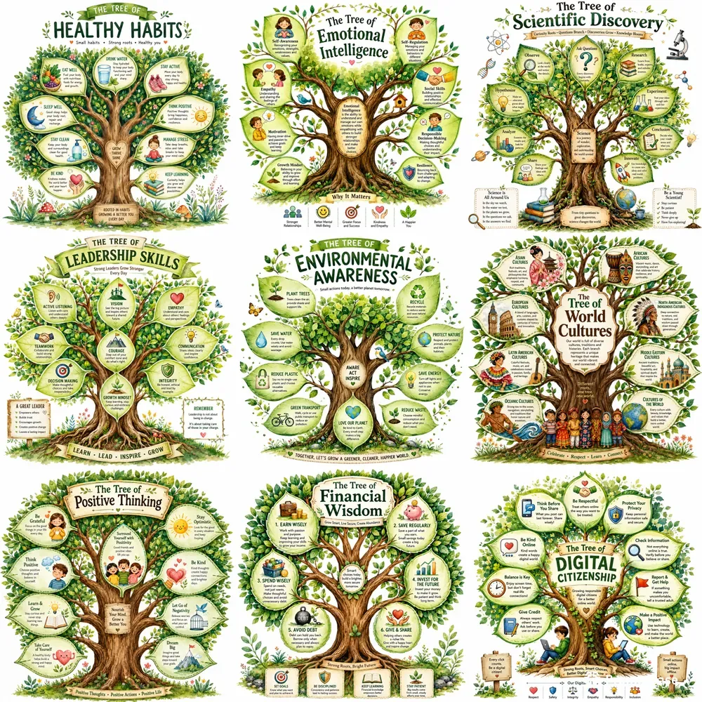 Educational Value Tree Art