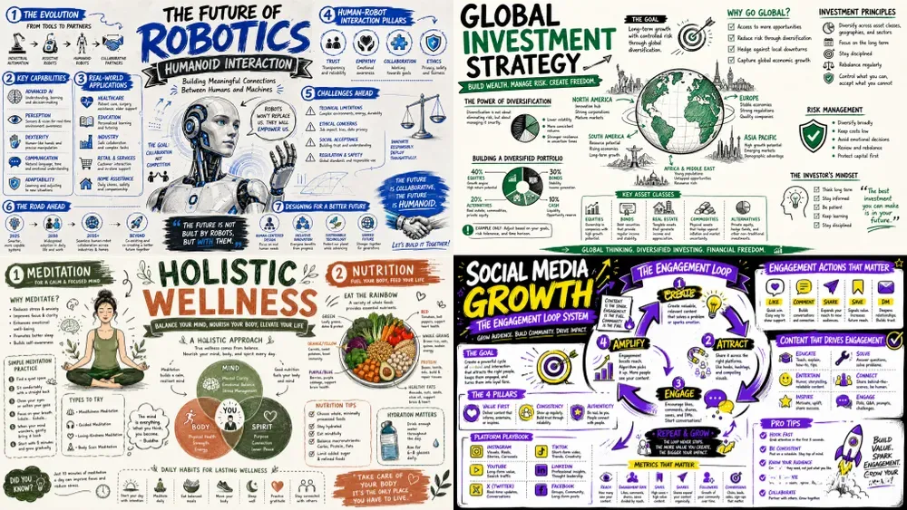 Professional Sketchnote Visual Assets