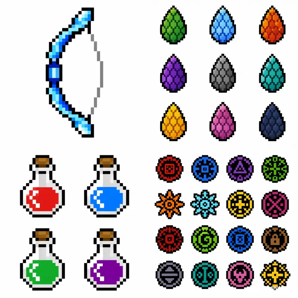 Dynamic 8bit Pixel Creators