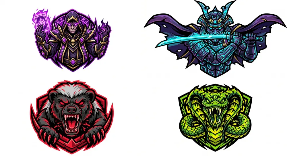 Pro Esports Mascot Logos