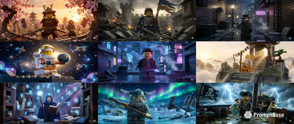 Cinematic Lego Storytelling