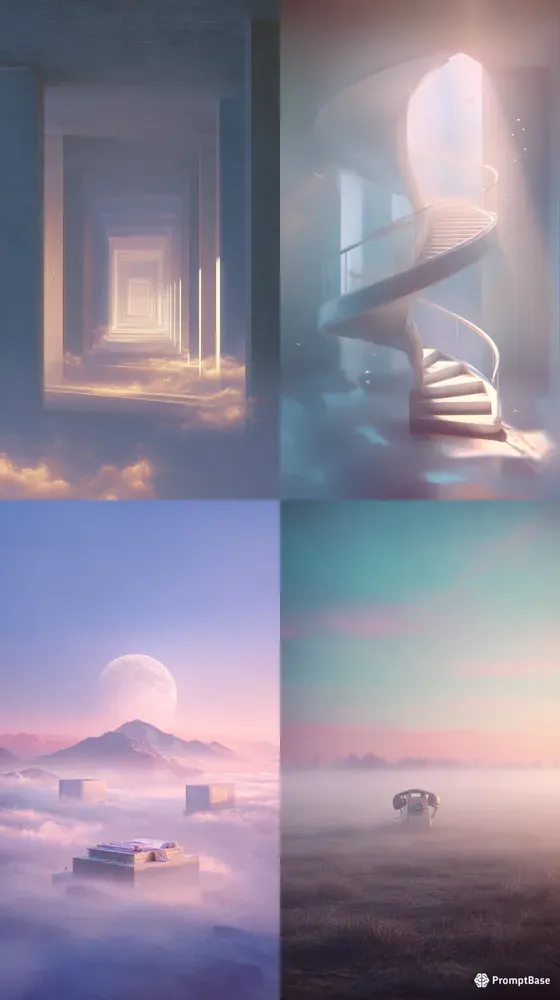Ethereal Dreamcore Surreal Posters