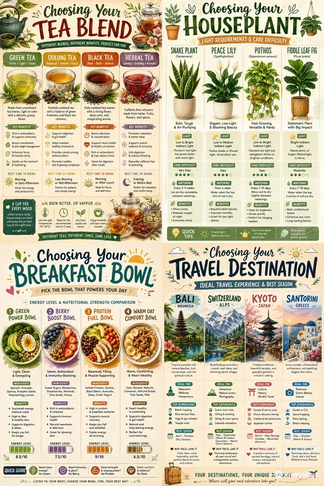 Ultimate Choice Infographic Guides