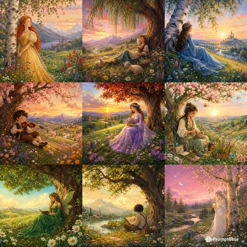 Whimsical Meadow Storybooks