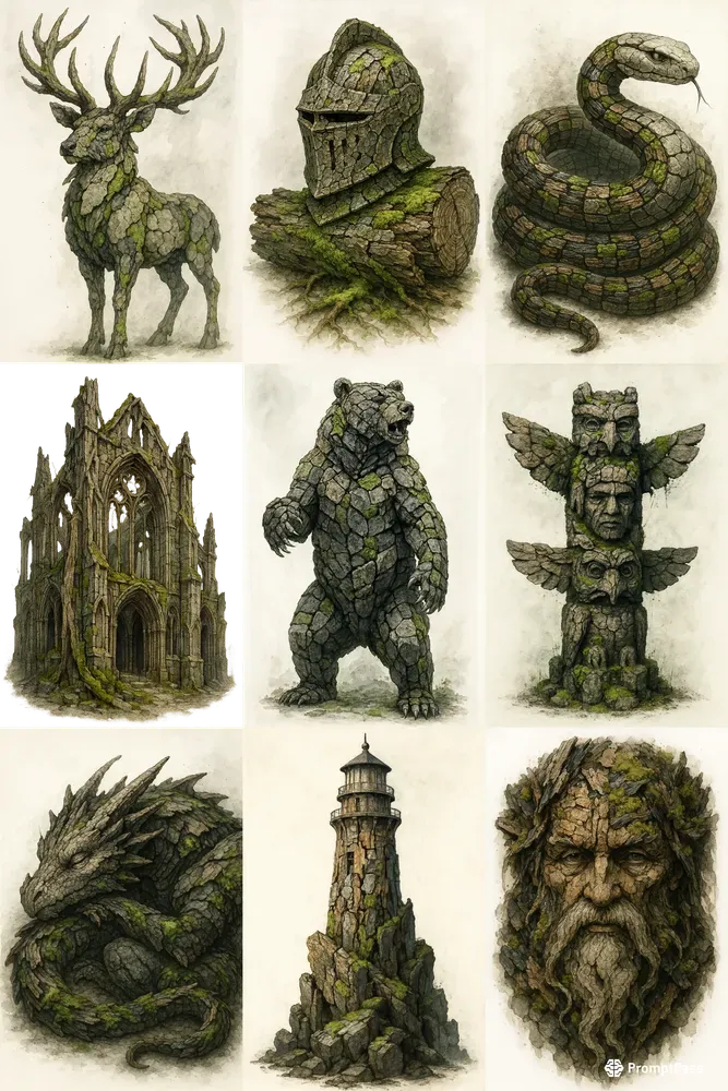 Ancient Earth Sculptures