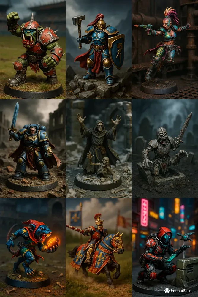 Premium Painted Fantasy Miniature Figures