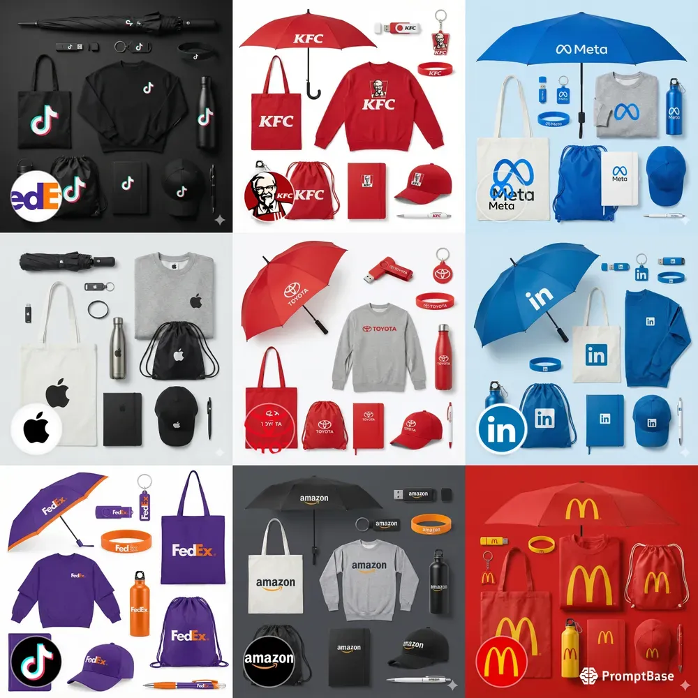 Professional Brand Merchandise Kits