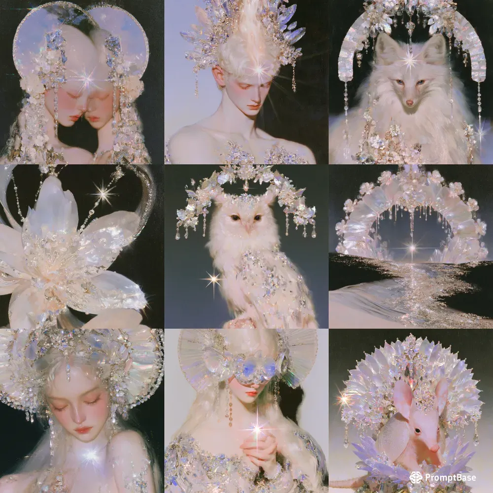 Opal Halo Fantasy Portraits