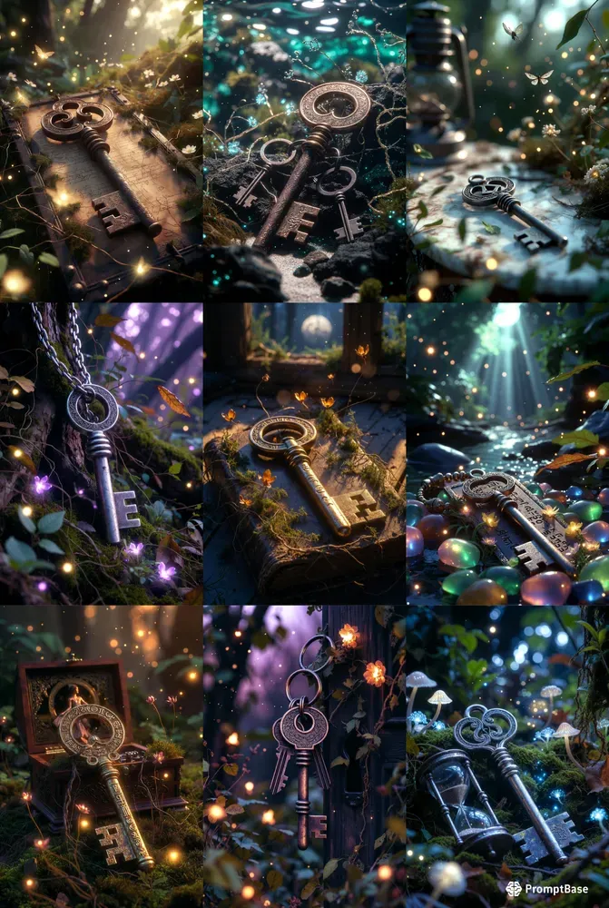 Ancient Key Relic Scenes