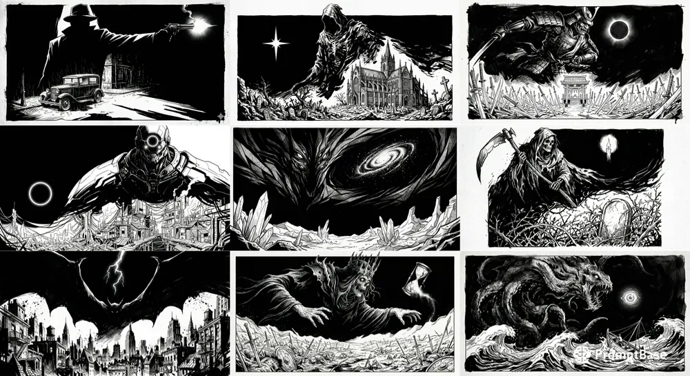 Stark Noir Dark Fantasies