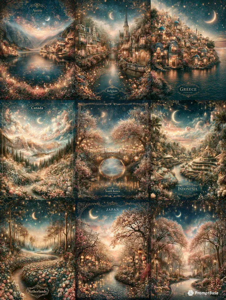 Night Fantasy Travel Storybooks