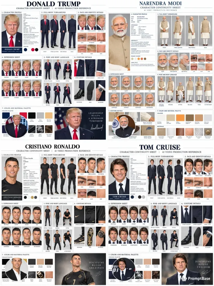 Character Continuity Sheet Pro