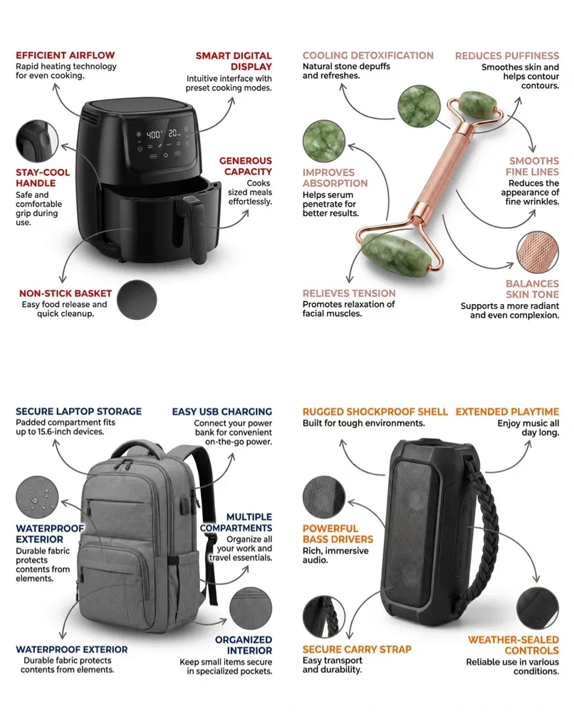 Product Feature Callout Visual Packs