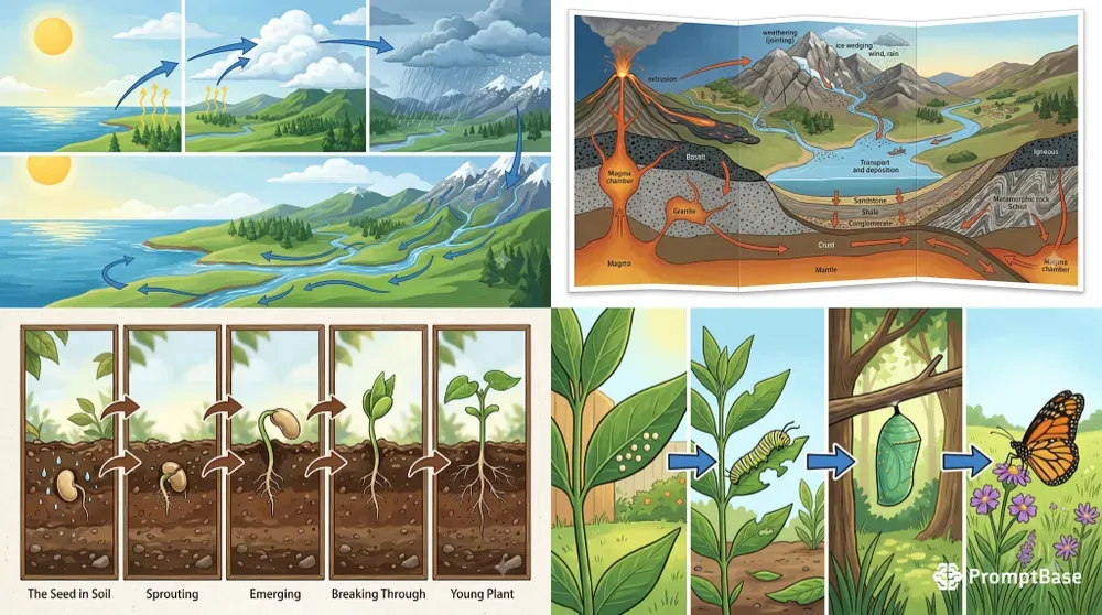 Science Process Foldout Scenes