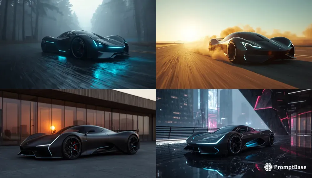 Futuristic Smart Sports Cars