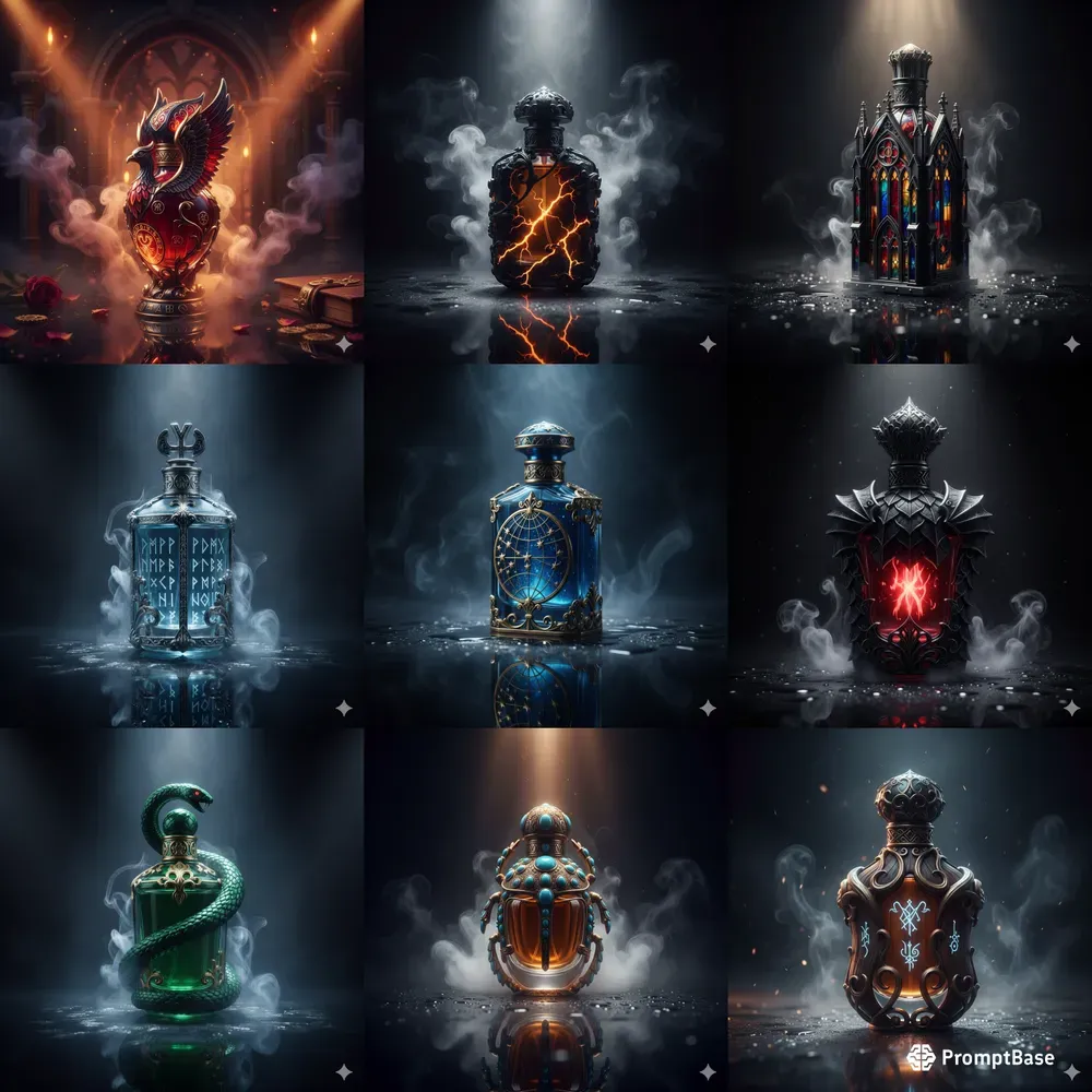 Mystic Gothic Perfume Bottle Makers