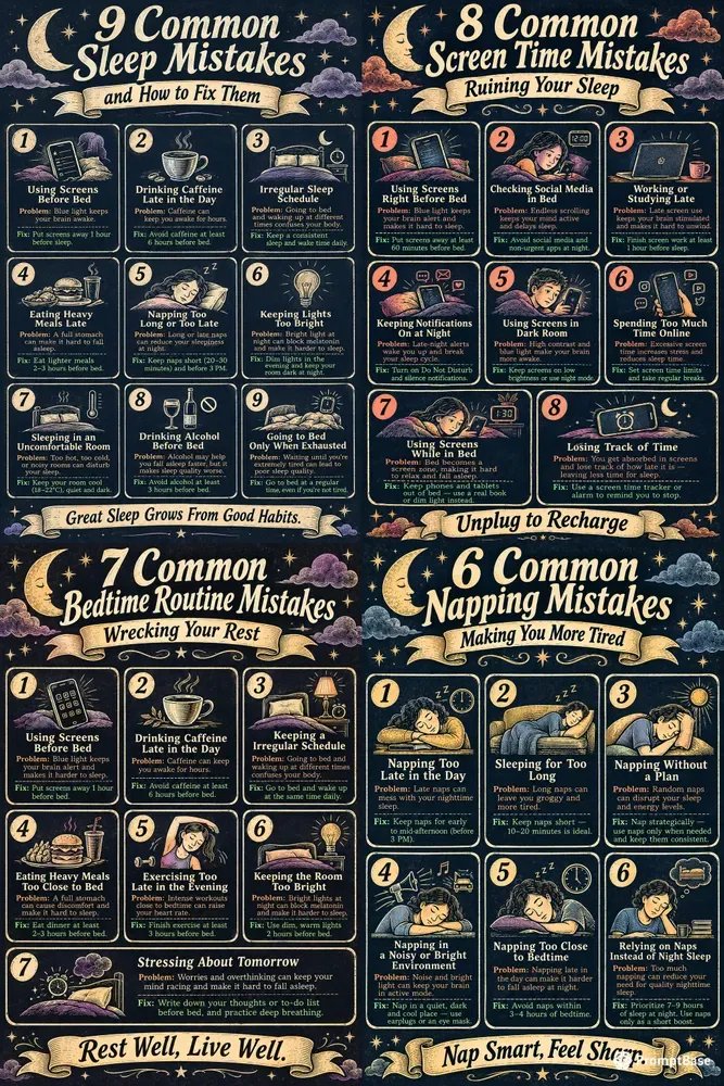 Sleep Habits Poster Generator