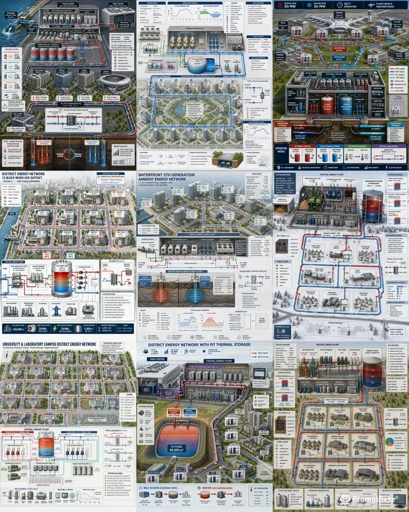 District Energy Thermal Storages