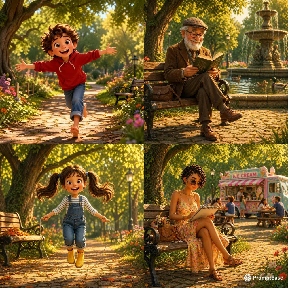 Multicharacter Cartoon Masters
