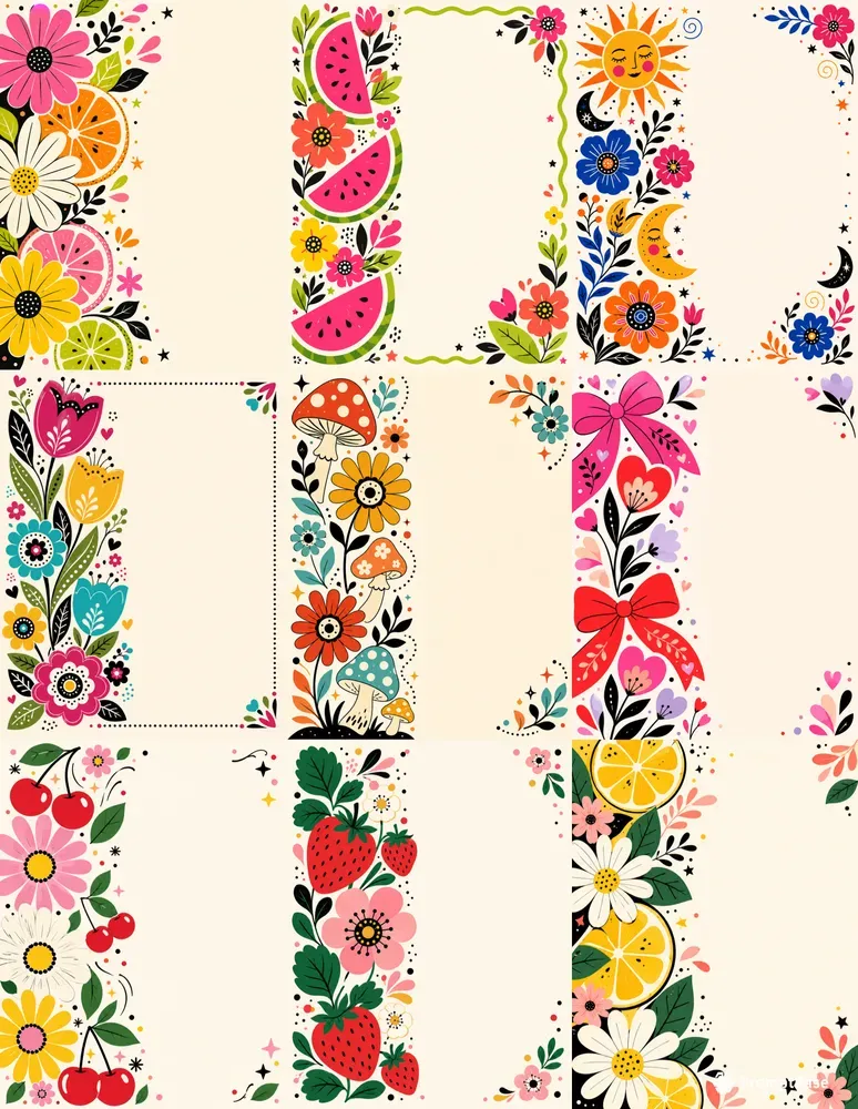 Bold Graphic Journal Pages