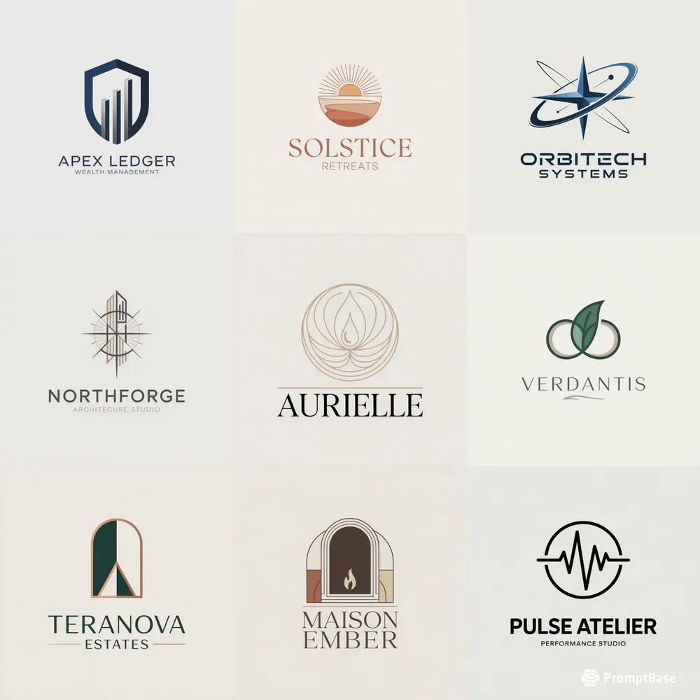 Modern Brand Identity Logo Frameworks