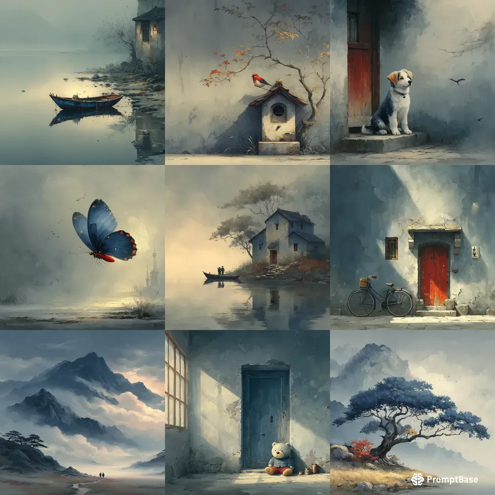 Oil Storybooks Misty Tender Charms